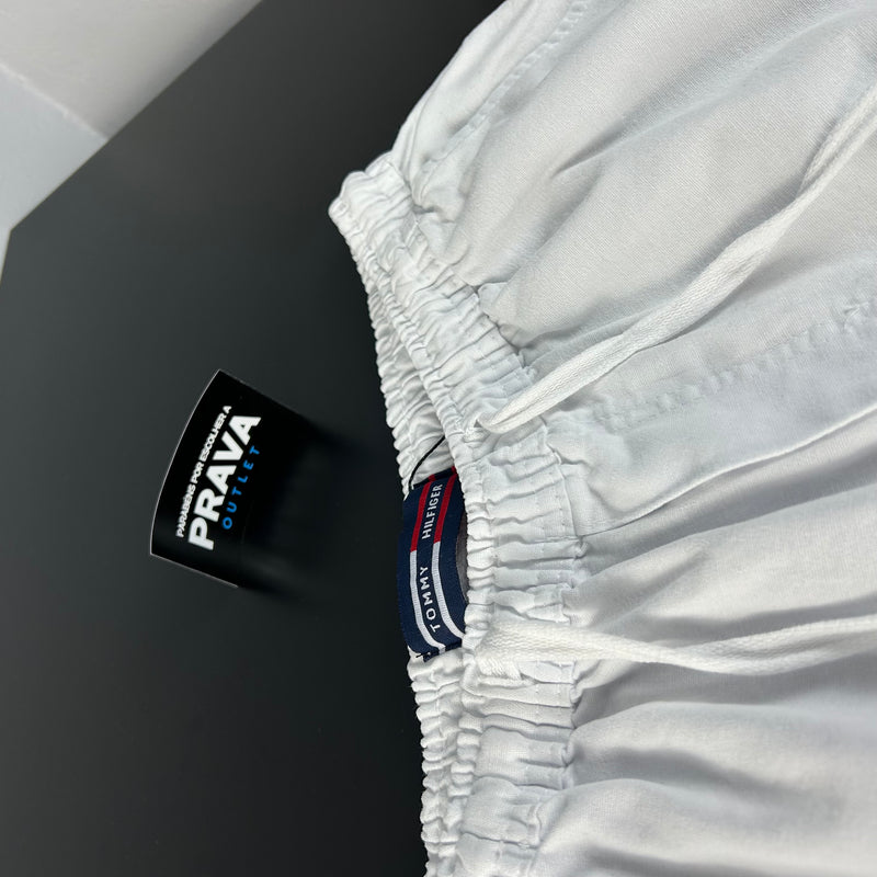 Shorts de Sarja Tommy Hilfiger Branco Masculino