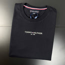 Camiseta Tommy Hilfiger Preta Masculina Malha Importada