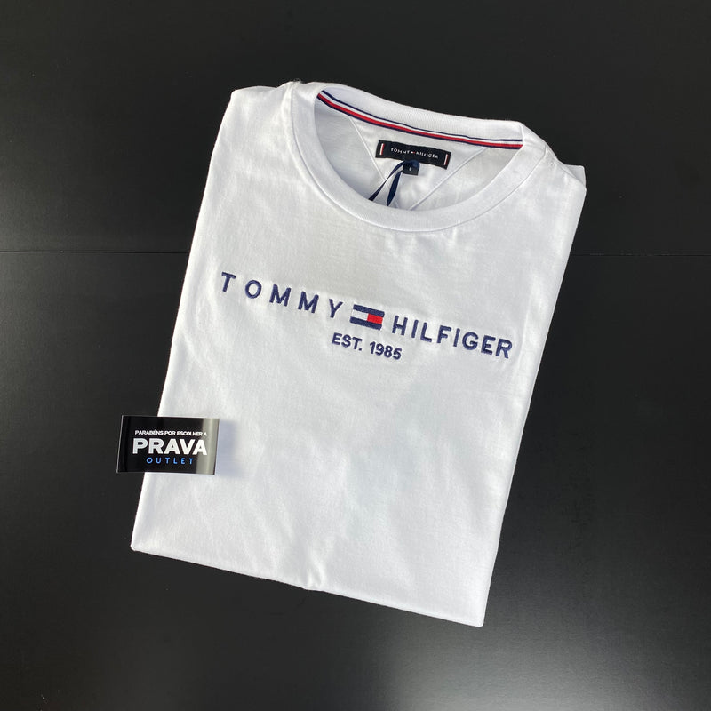 Camiseta Tommy Hilfiger Branca - Malha Importada