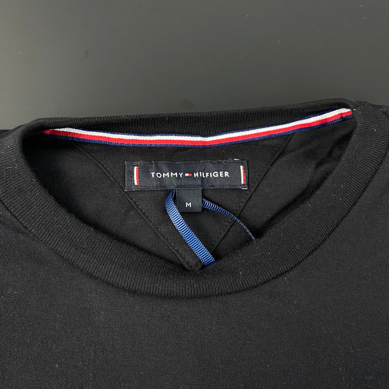Camiseta Tommy Hilfiger Preta - Malha Importada