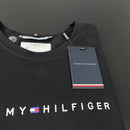 Camiseta Tommy Hilfiger Preta Masculina Malha Importada