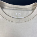 Camiseta Armani Exchange Bege Masculina Malha Importada