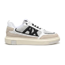 Tênis A.X Bege Masculino em Couro Legítimo