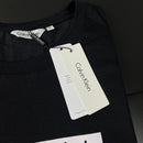 Camiseta Calvin Klein Preta Masculina Malha Importada