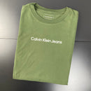 Camiseta Calvin Klein Masculina Verde - Malha importada