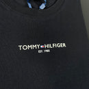 Camiseta Tommy Hilfiger Preta Masculina Malha Importada