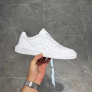 Tênis A.X Branco Masculino em Couro Legítimo