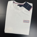Camiseta Básica Tommy Hilfiger Branca Masculina Malha Importada