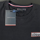 Camiseta Básica Tommy Hilfiger Preta Masculina Malha Importada