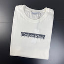 Camiseta Calvin Klein Branca Masculina Malha Importada