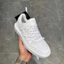 Tênis A.X Branco Masculino em Couro Legítimo