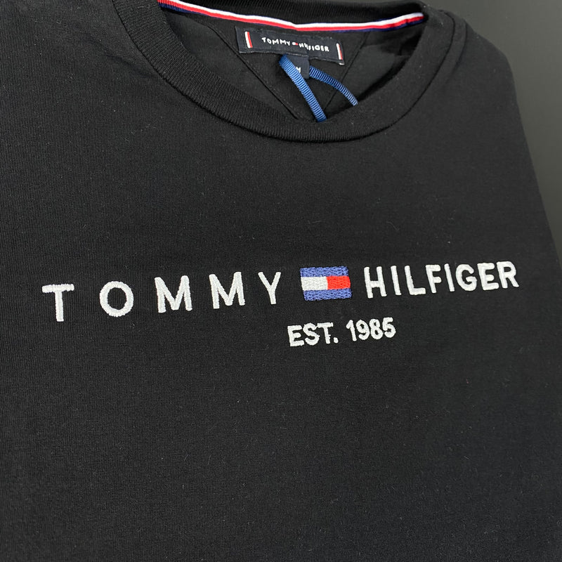 Camiseta Tommy Hilfiger Preta - Malha Importada