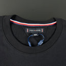 Camiseta Tommy Hilfiger Preta Masculina Malha Importada