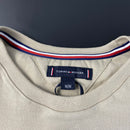 Camiseta Tommy Hilfiger Bege Masculina Malha Importada