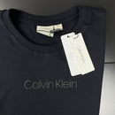 Camiseta Calvin Klein Preta Masculina Malha Importada