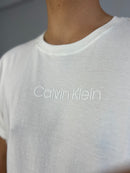 Camiseta Calvin Klein Branca Masculina Malha Importada
