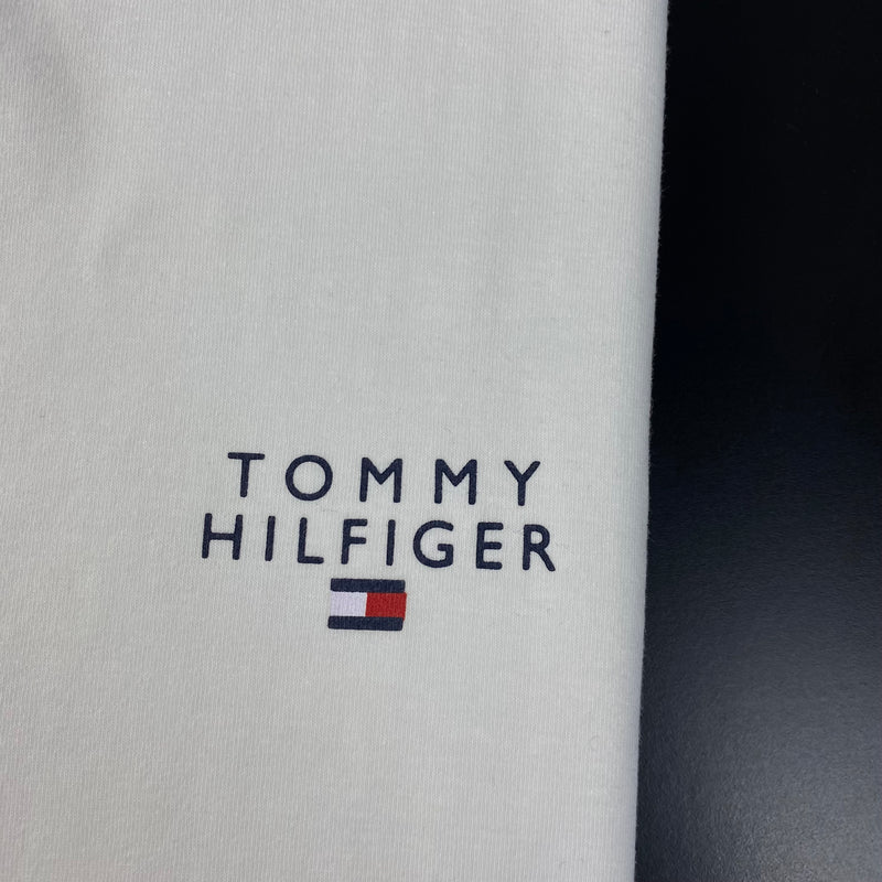 Camiseta Tommy Hilfiger Branca Masculina Malha Importada