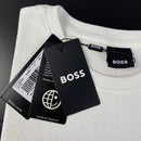 Camiseta Básica Hugo Boss Branca Masculina Malha Importada