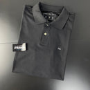 Camisa Polo Calvin Klein Preta Masculina Malha Importada