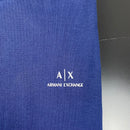 Camiseta Armani Exchange Azul Marinho Masculina Malha Importada