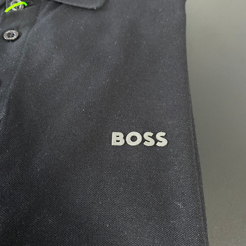 Camisa Polo Hugo Boss Preta Masculina