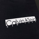 Camiseta Calvin Klein Preta Masculina Malha Importada