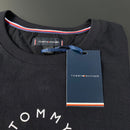 Camiseta Tommy Hilfiger Preta Masculina Malha Importada