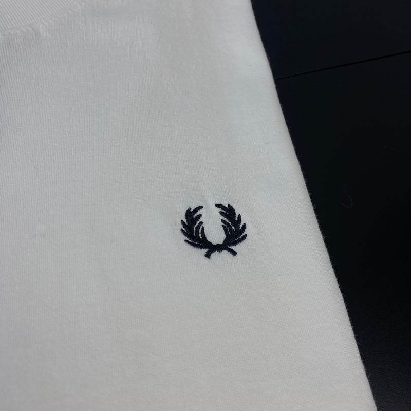 Camiseta Fred Perry Branca Masculina