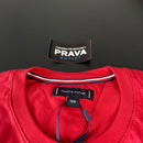 Camiseta Tommy Hilfiger Vermelha Masculina Malha Importada