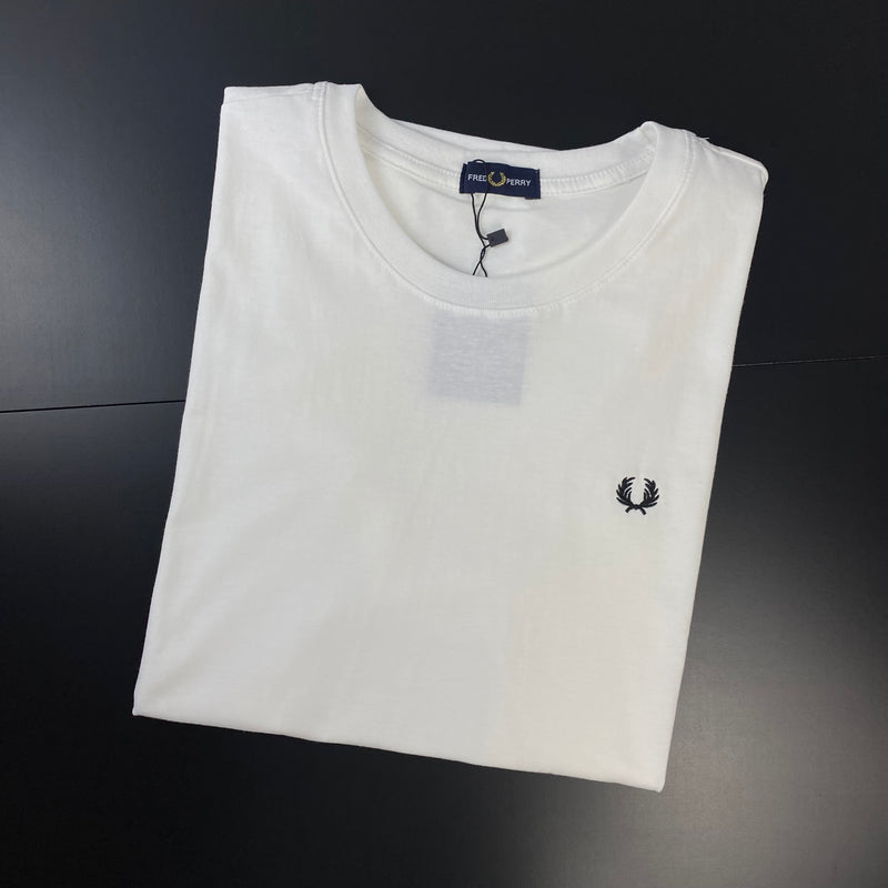 Camiseta Fred Perry Branca Masculina