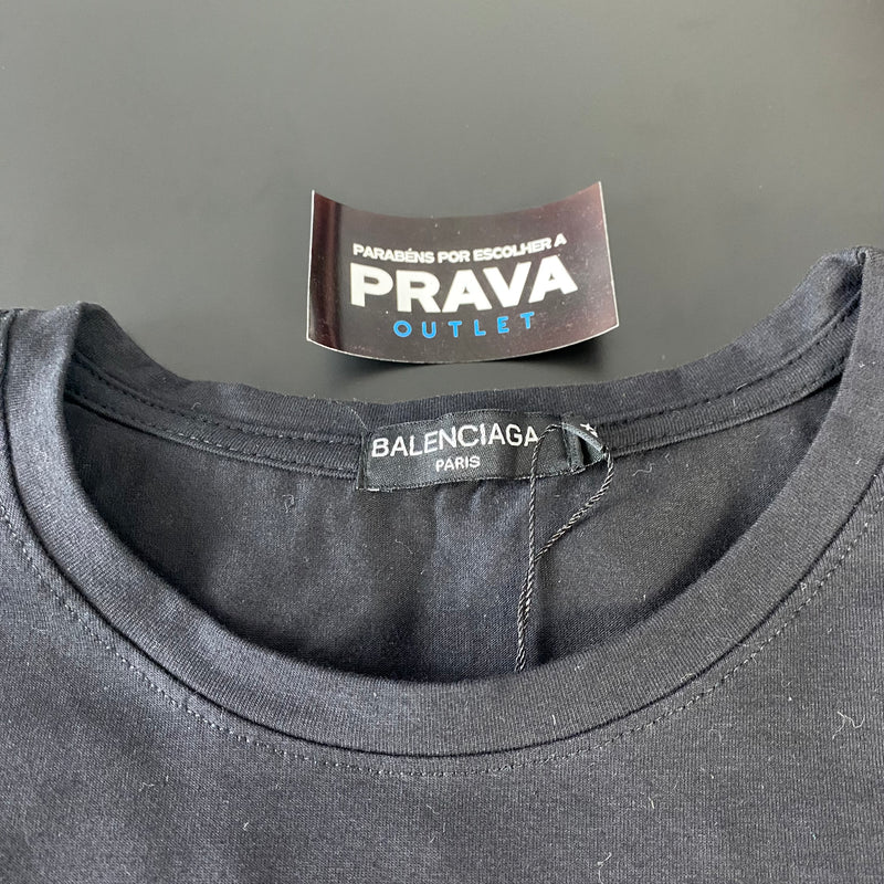 Camiseta Balenciaga Preta Masculina