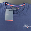Camiseta Tommy Hilfiger Azul Marinho Masculina Malha Importada