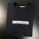 Camiseta Calvin Klein Preta Masculina Malha Importada