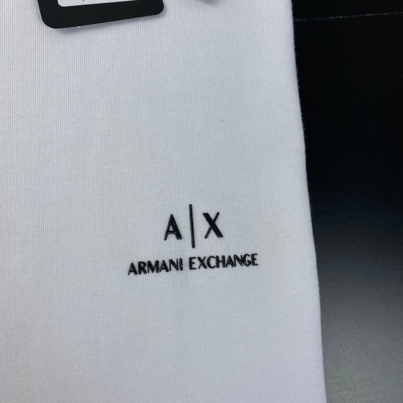 Camiseta Armani Exchange Branca Masculina Malha Importada