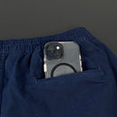 Shorts de Sarja Fred Perry Azul Marinho Masculino