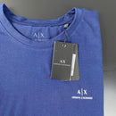 Camiseta Armani Exchange Azul Marinho Masculina Malha Importada