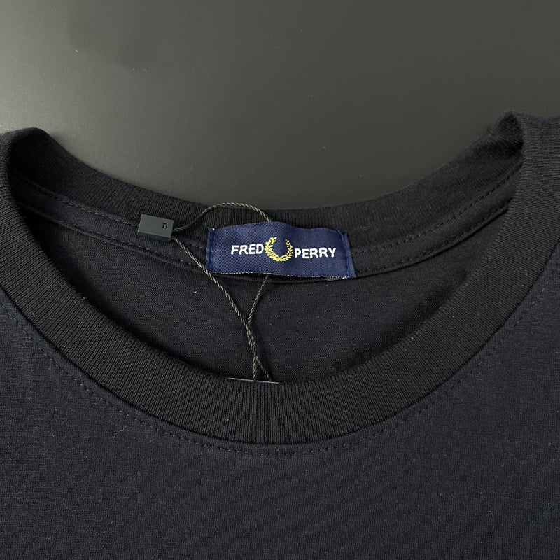 Camiseta Fred Perry Preta Masculina