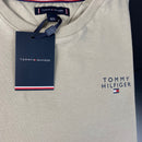 Camiseta Tommy Hilfiger Bege Masculina Malha Importada