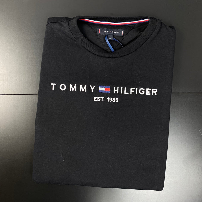 Camiseta Tommy Hilfiger Preta - Malha Importada