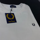 Camiseta Fred Perry Branca Masculina