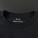 Camiseta Básica Armani Exchange Preta Masculina Malha Importada