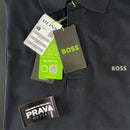 Camisa Polo Hugo Boss Preta Masculina