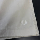 Shorts de Sarja Fred Perry Bege Masculino