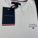 Camiseta Tommy Hilfiger Branca Masculina Malha Importada