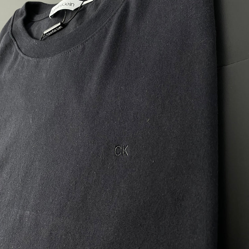 Camiseta Calvin Klein Preta Lisa Masculina