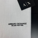 Camiseta Armani Exchange Branca Masculina Malha Importada