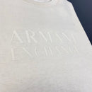 Camiseta Armani Exchange Bege Masculina Malha Importada