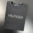 Camiseta Tommy Hilfiger Preta Masculina Malha Importada