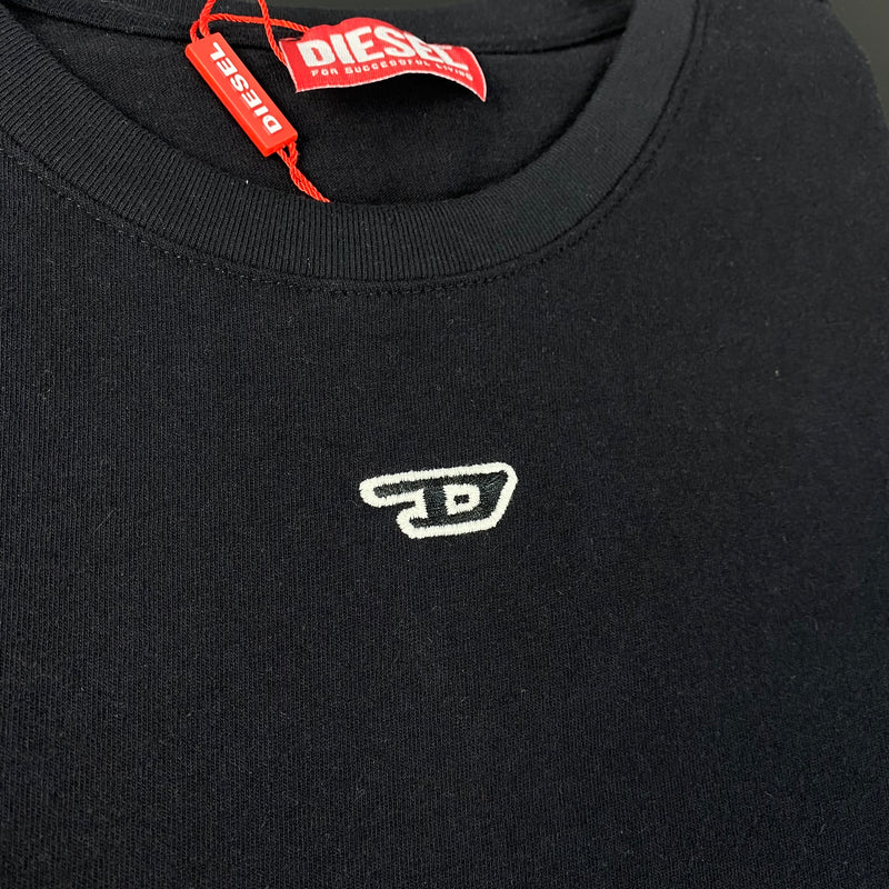 Camiseta Diesel Preta Masculina Malha Importada