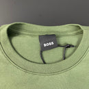 Camiseta Básica Porsche X Boss Verde Masculina Malha Importada